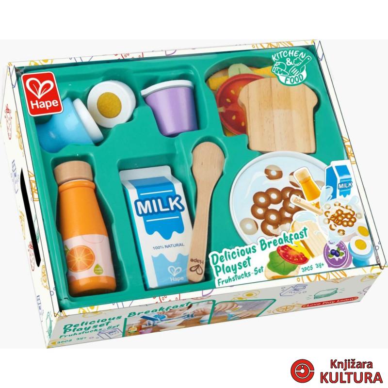 Hape namirnice za doručak set za igru H3172 