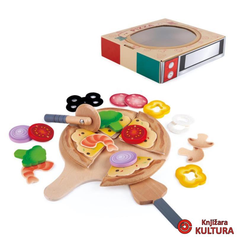 Hape pizza set za igru H3173 
