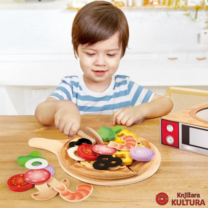 Hape pizza set za igru H3173 