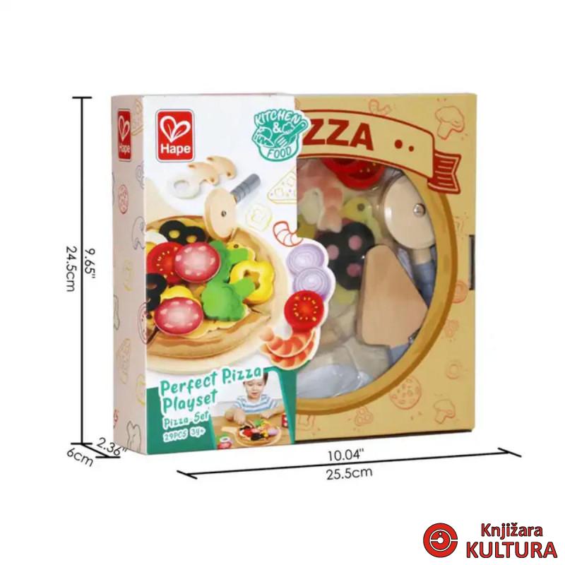 Hape pizza set za igru H3173 