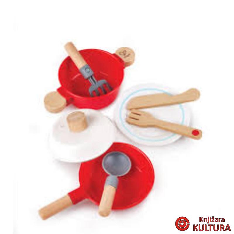Hape mali kuharski set za kuhanje i serviranje H3188 