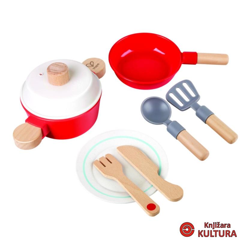 Hape mali kuharski set za kuhanje i serviranje H3188 