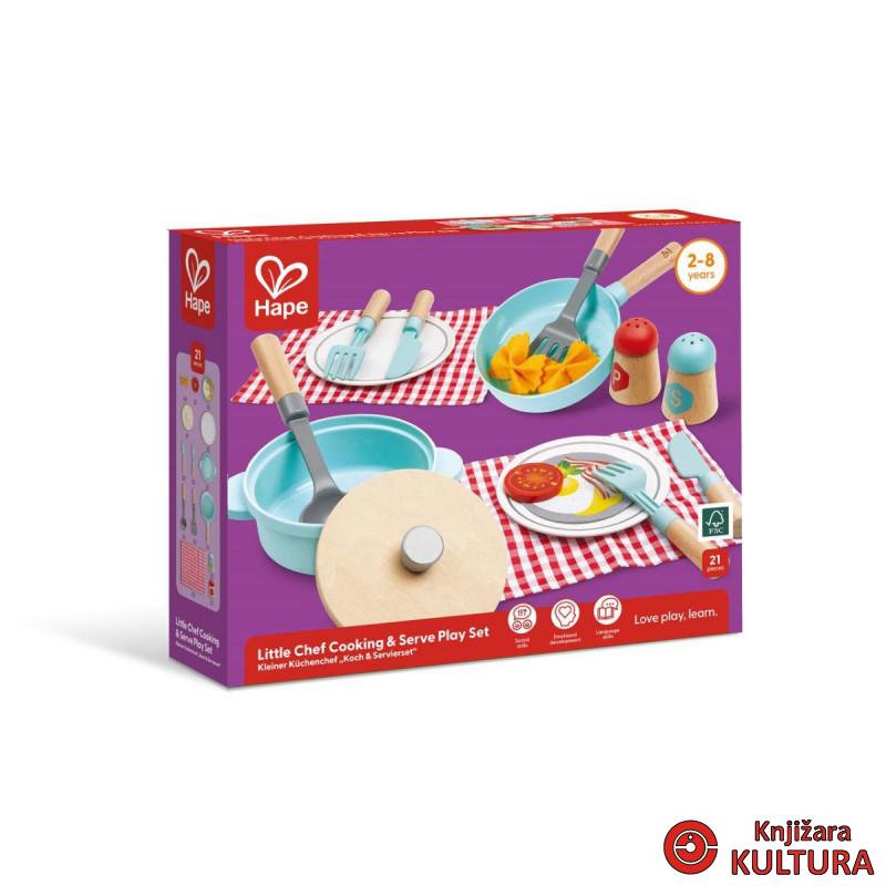 Hape set za kuhanje i serviranje H3208 