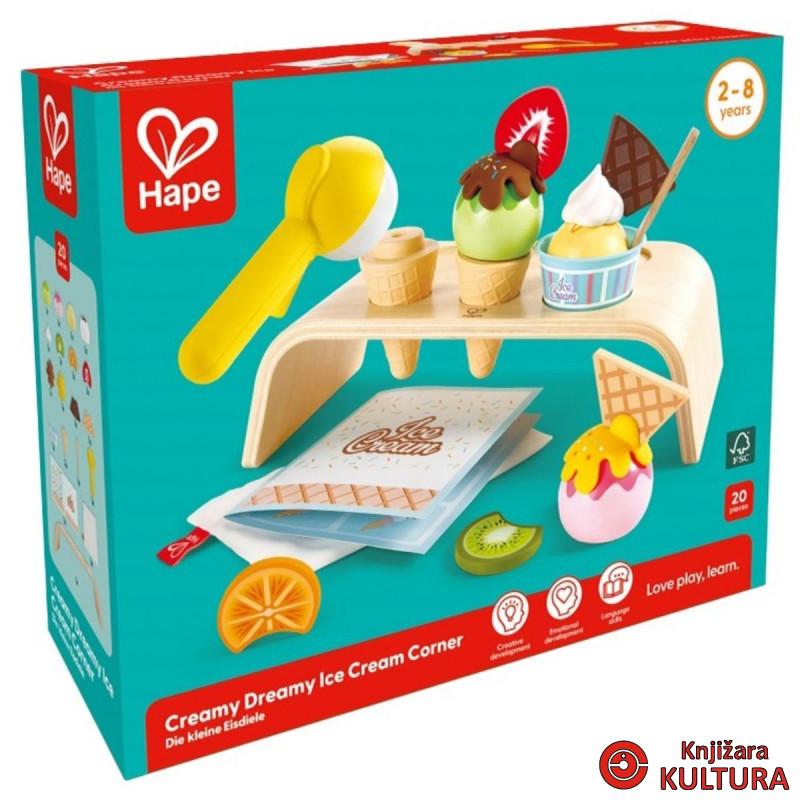 Hape prodavnica sladoleda set za igru H3217 