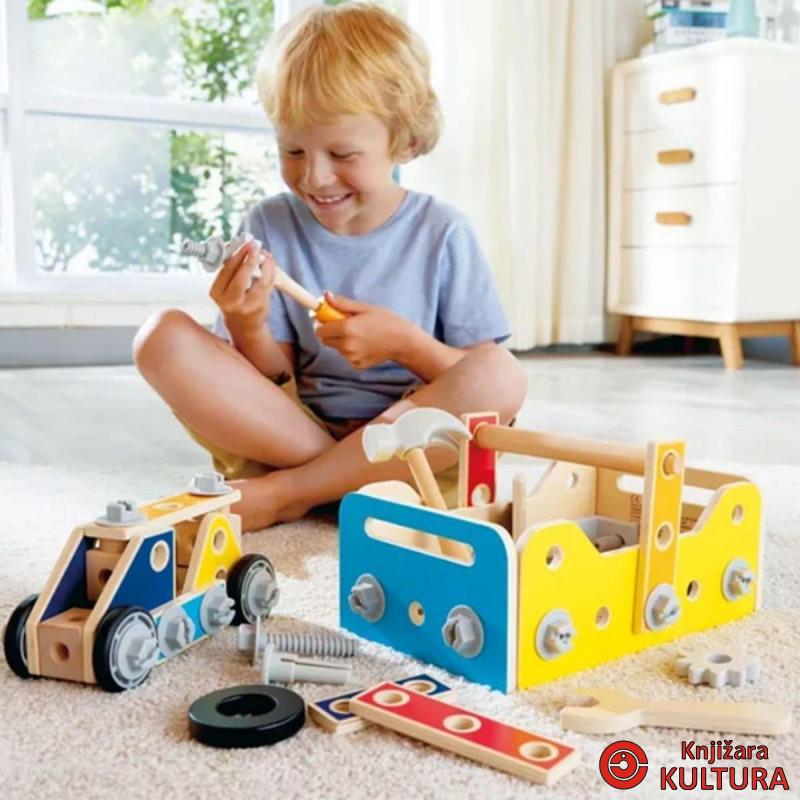Hape kutija sa alatom 83u1 set za igru H3220 