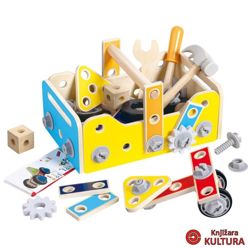 Hape kutija sa alatom 83u1 set za igru H3220 