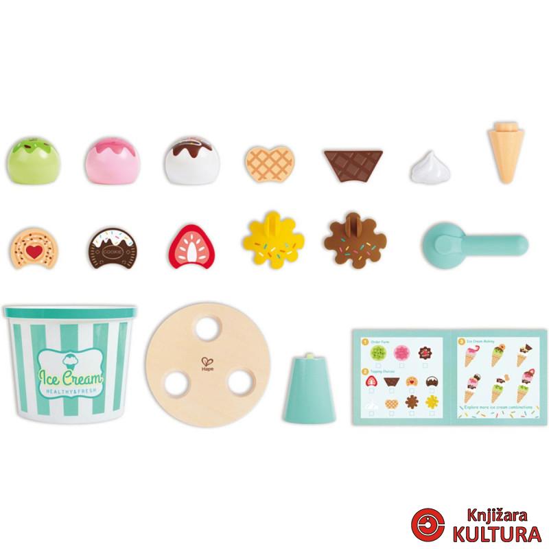 Hape set za serviranje sladoleda H3225 