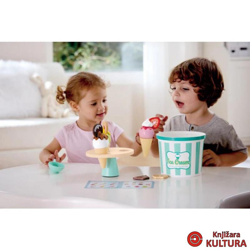 Hape set za serviranje sladoleda H3225 