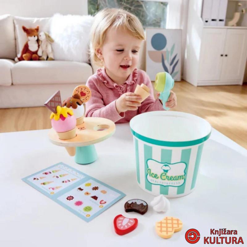 Hape set za serviranje sladoleda H3225 