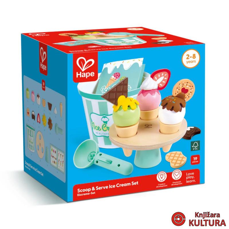 Hape set za serviranje sladoleda H3225 