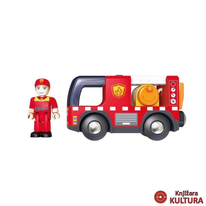 Hape vatrogasno vozilo sa sirenom H3737 