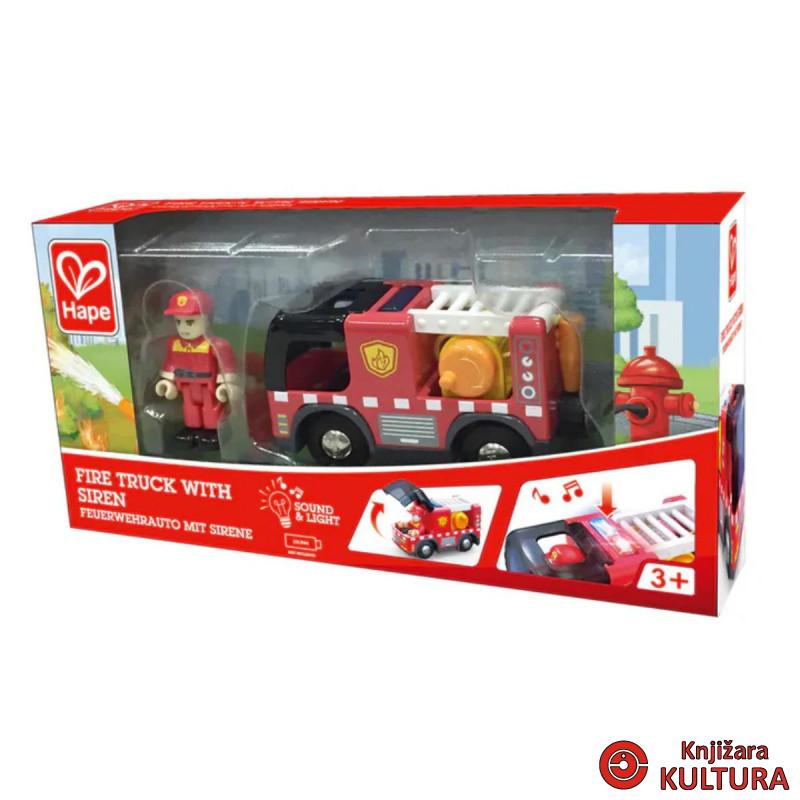 Hape vatrogasno vozilo sa sirenom H3737 