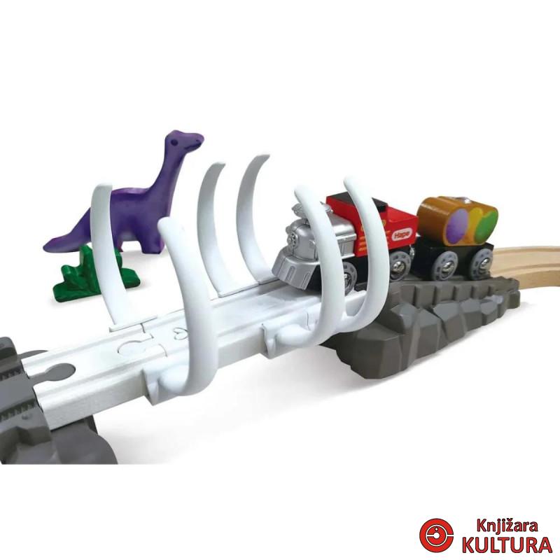 Hape set avantura sa dinom i željeznicom H3795 