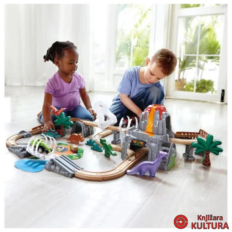 Hape set avantura sa dinom i željeznicom H3795 