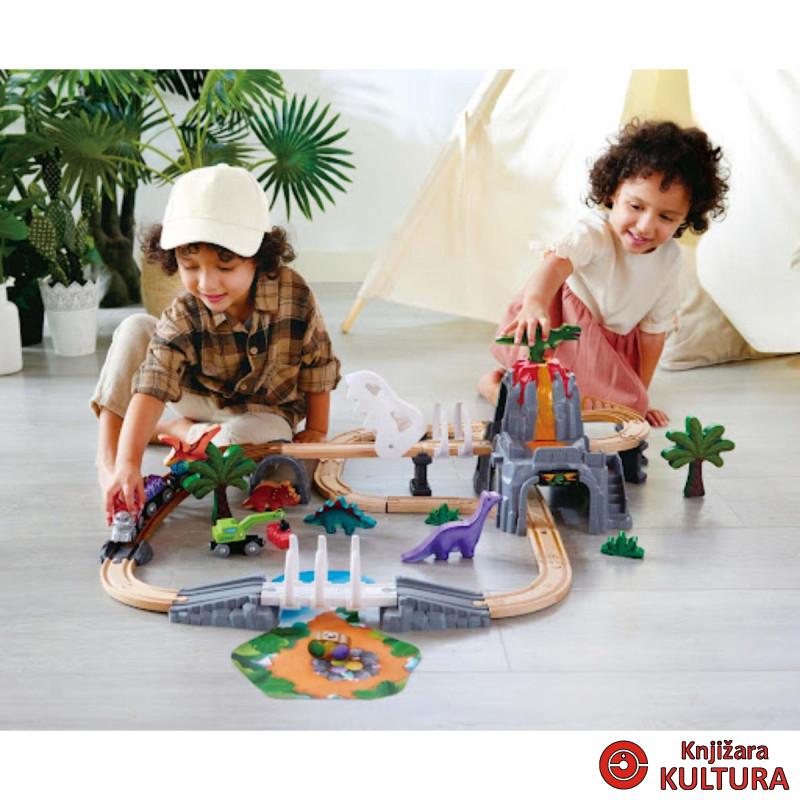 Hape set avantura sa dinom i željeznicom H3795 