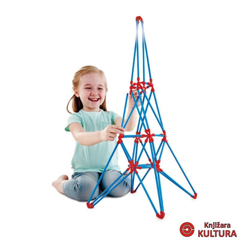 Hape konstruktor od bambus štapića Eiffel Tower H5563 