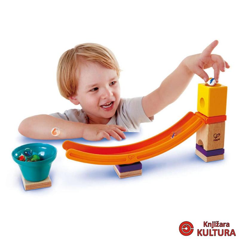 Hape drvena staza za klikere H6023 