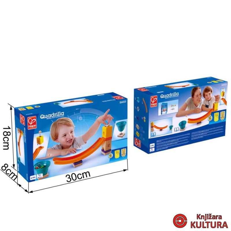 Hape drvena staza za klikere H6023 
