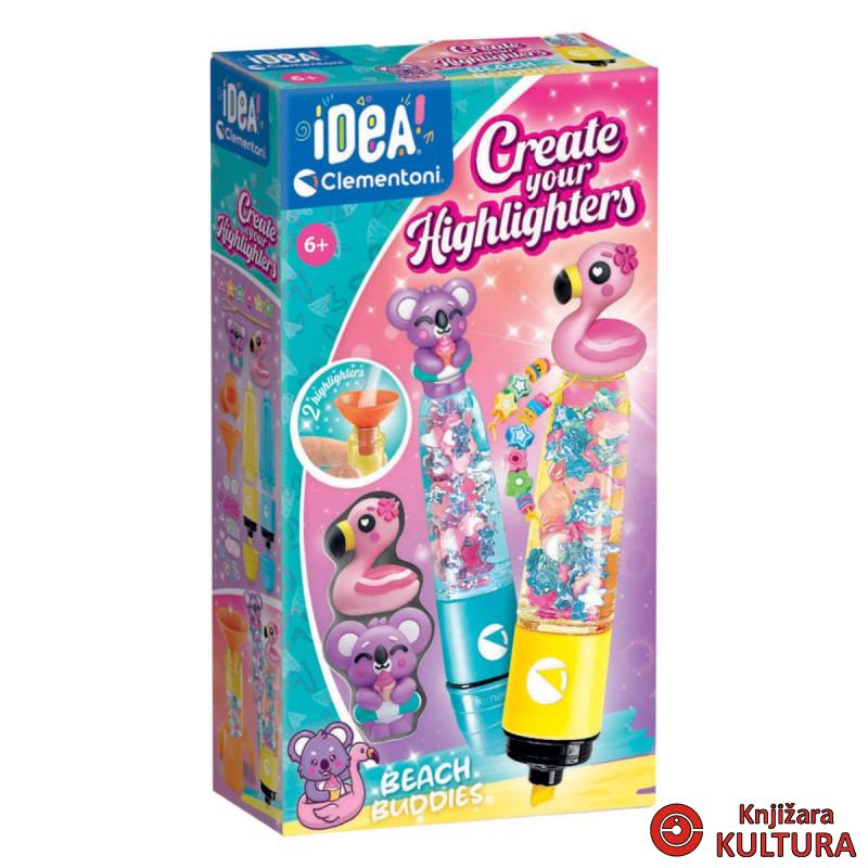 NAPRAVI SVOJ MARKER-PRIJATELJI IDEA CLEMENTONI 