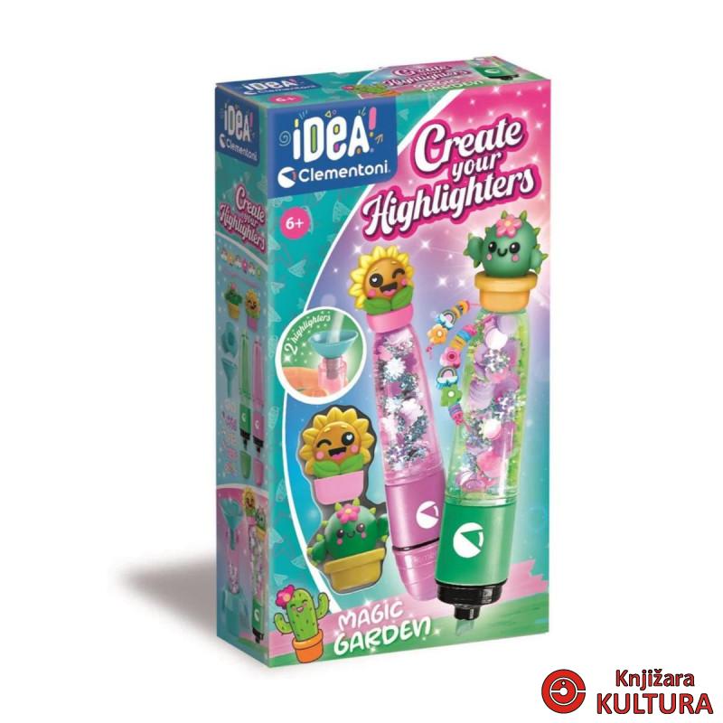 NAPRAVI SVOJ MARKER-MAGIČNI VRT IDEA CLEMENTONI 