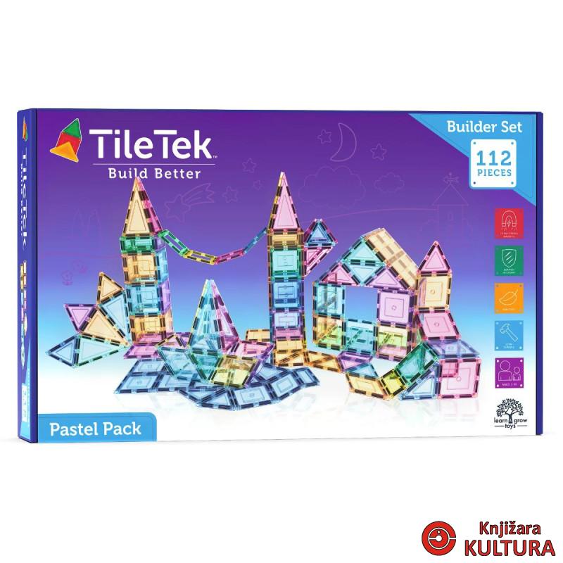 MAGNETNE SLAGALICE GRADITELJSKI SET PASTEL 112 DJELOVA 