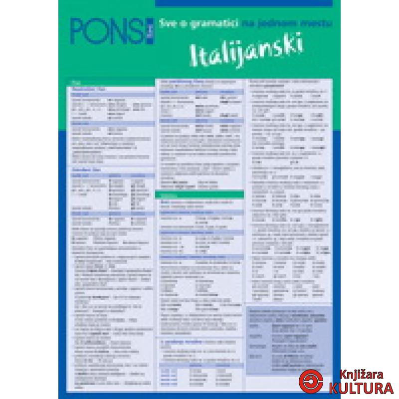 PONS GRAMATIKA ITALIJANSKI 