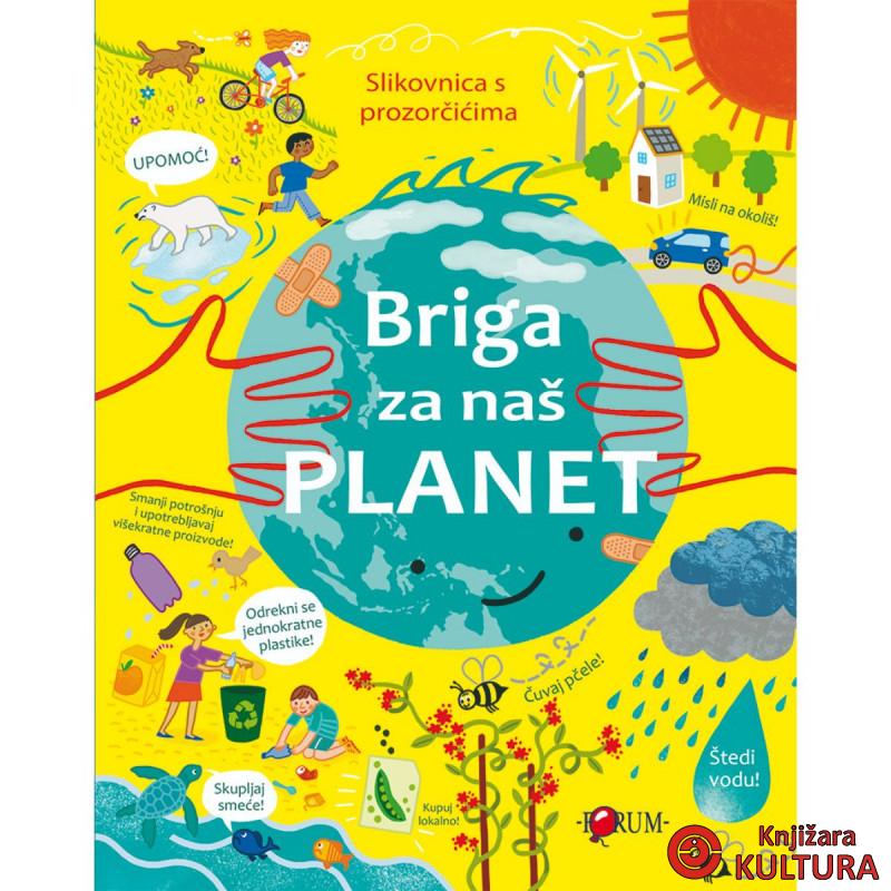 BRIGA ZA NAŠ PLANET-SLIKOVNICA S PROZORČIĆIMA 