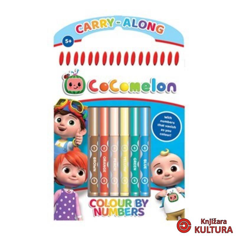 COCOMELON BOJANKA S BROJEVIMA SET 