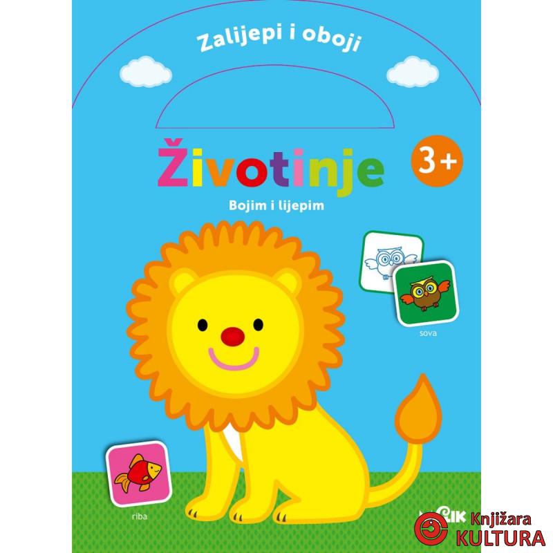 ZALIJEPI I OBOJI-ŽIVOTINJE 3+ 