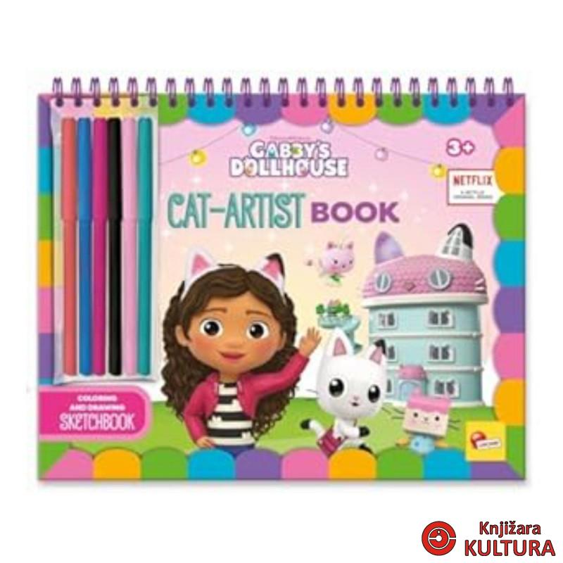 GABBYS DOLLHOUSE ČAROBNA KNJIGA GAB-TASTIC 