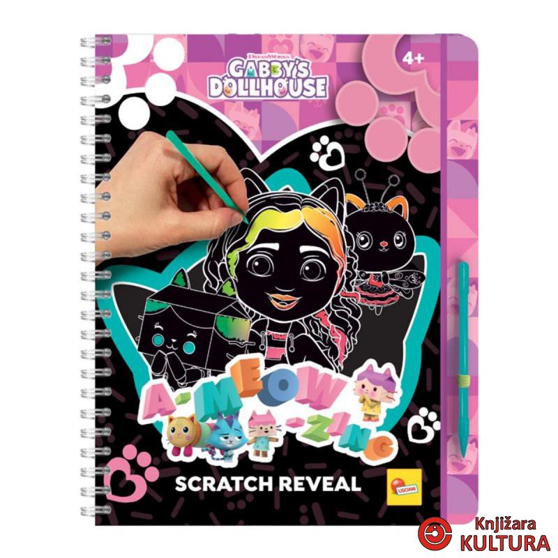 GABBYS DOLLHOUSE ČAROBNA KNJIGA A-MEOW-ZING 