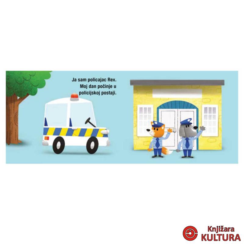 KNJIGA SA TOČKIĆIMA POLICIJSKO VOZILO 1-4 