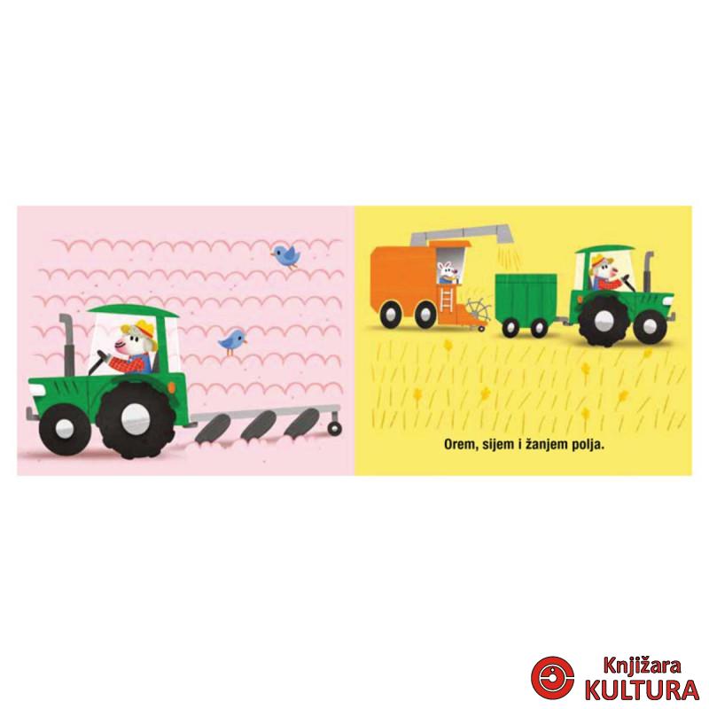 KNJIGA SA TOČKIĆIMA TRAKTOR 
