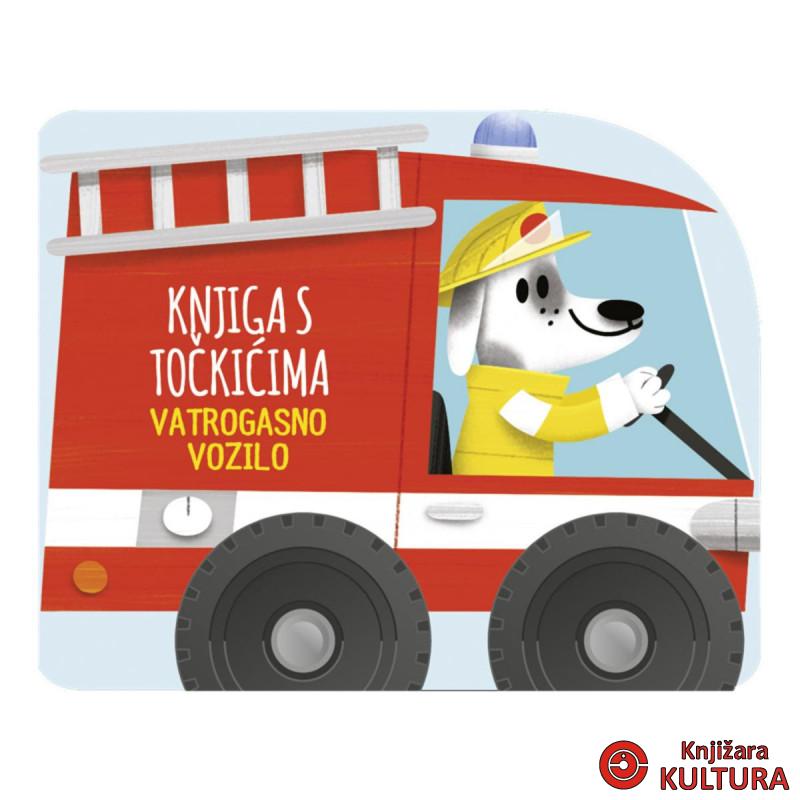 KNJIGA SA TOČKIĆIMA VATROGASNO VOZILO 