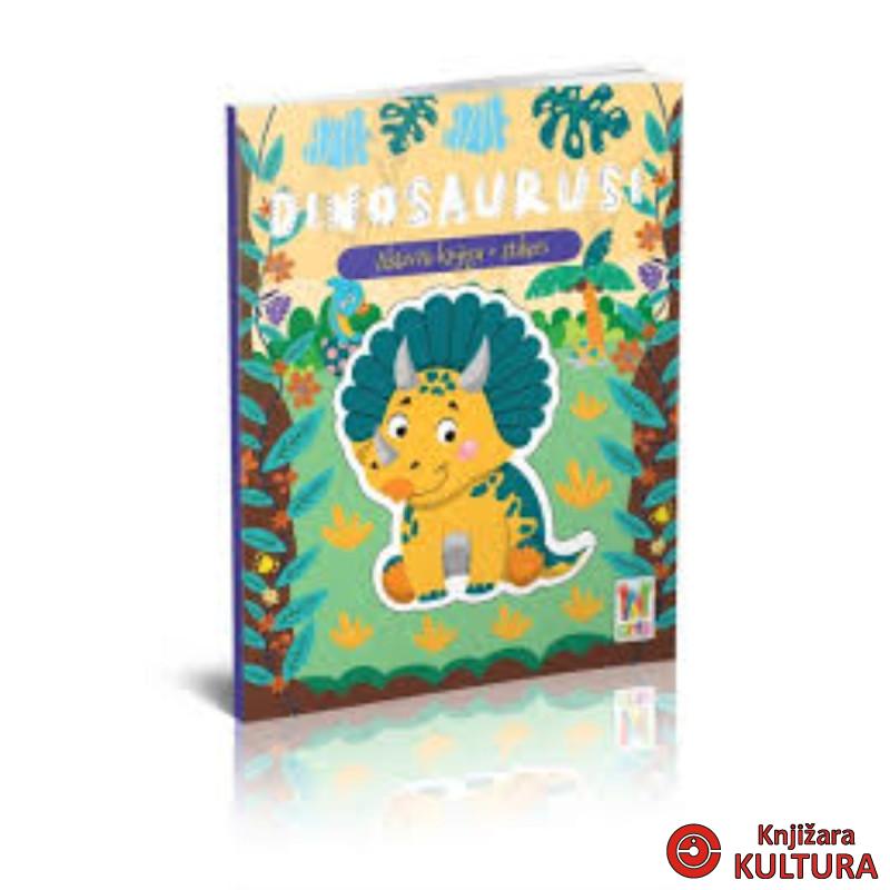 AKTIVITI KNJIGA + STIKERI DINOSAURUSI 
