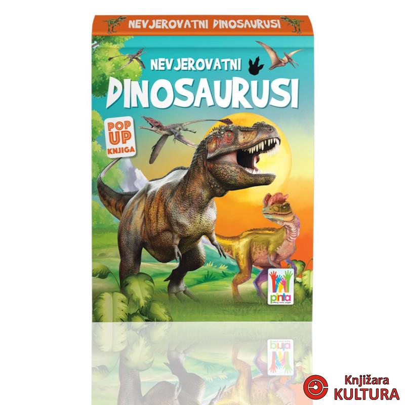 Pop up 3D - Nevjerovatni dinosaurusi 