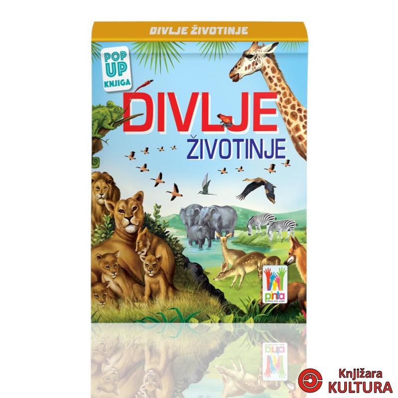 Pop up 3D - Divlje životinje 