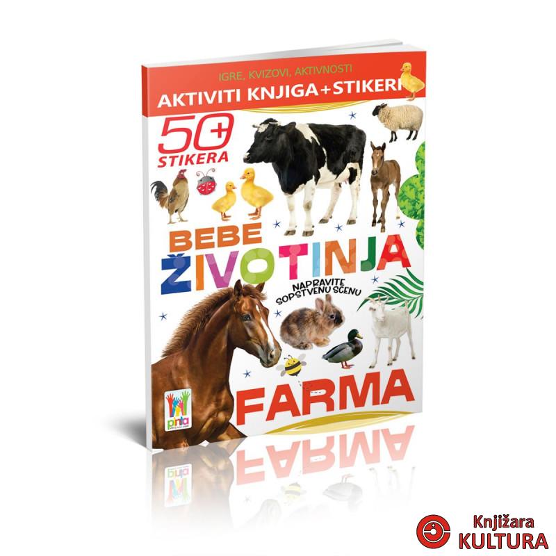 50+ stikera - Bebe životinja - Farma 