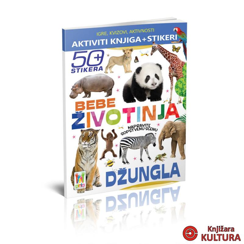 50+ stikera - Bebe životinja - Džungla 