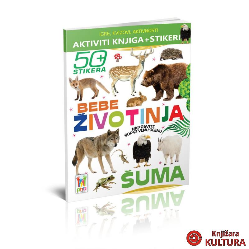 50+ stikera - Bebe životinja - Šuma 