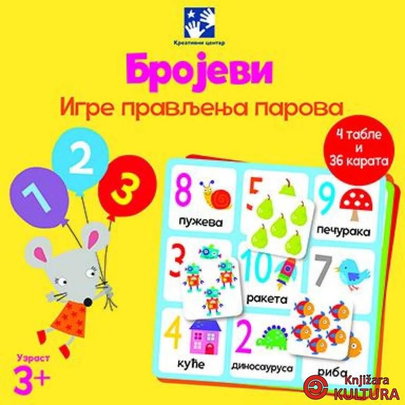 Brojevi - Igre pravljenja parova 