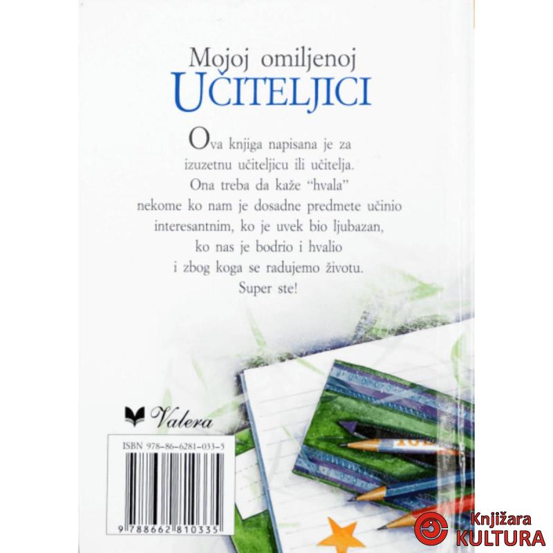 MOJOJ OMILJENOJ UČITELJICI 
