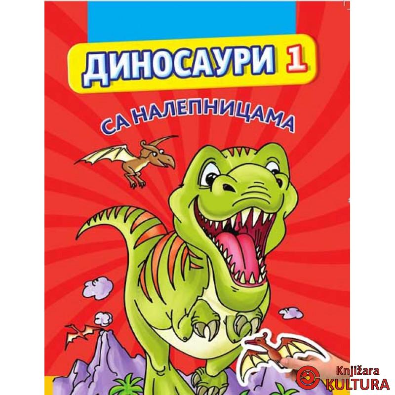 DINOSAURI 1 SA NALEPNICAMA 