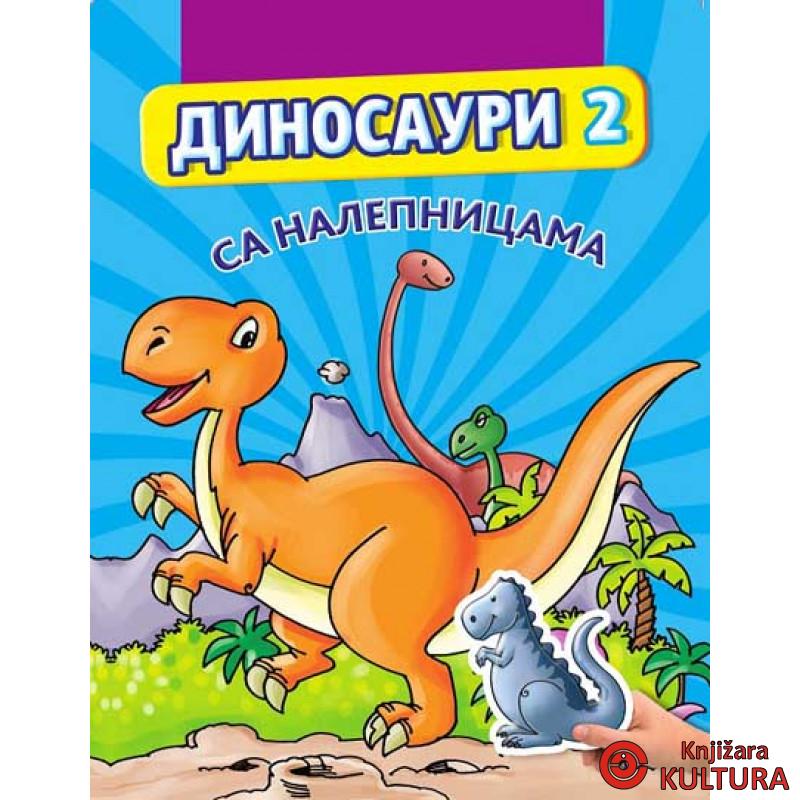 DINOSAURI 2 SA NALEPNICAMA 