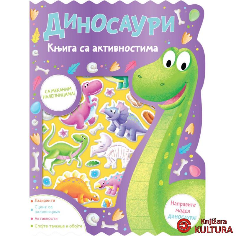 Knjiga sa aktivnostima: Dinosauri 