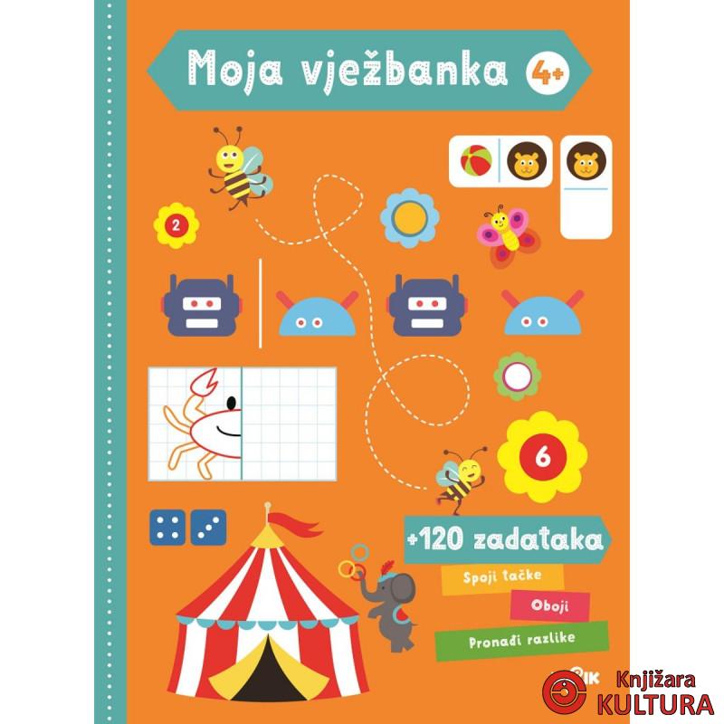 MOJA VJEŽBANKA 4+ NARANDŽASTA 