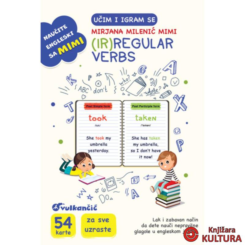 Karte – Učim i igram se – IR(Regular) verbs 