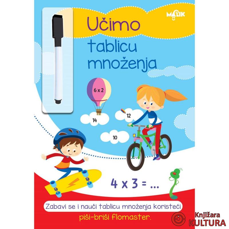 PIŠI BRIŠI - TABLICA MNOŽENJA 