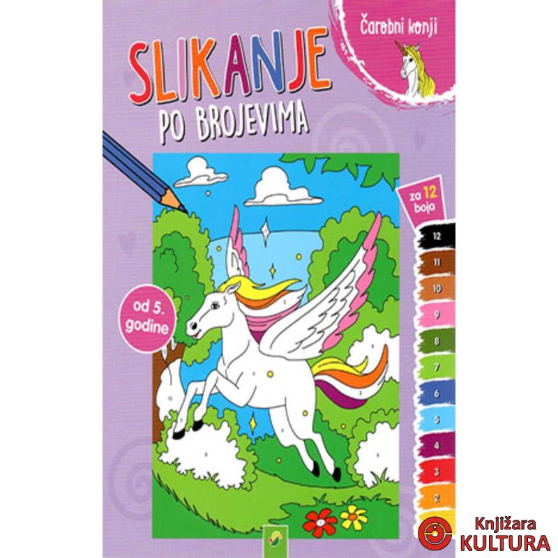 SLIKANJE PO BROJEVIMA ČAROBNI KONJI 