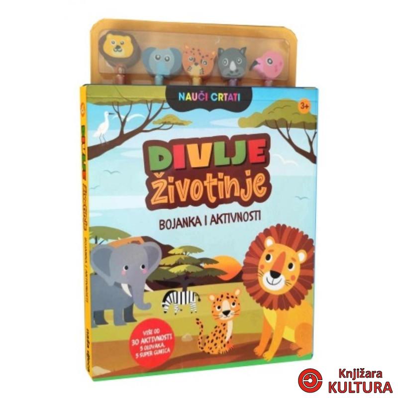 NAUČI CRTATI DIVLJE ŽIVOTINJE 